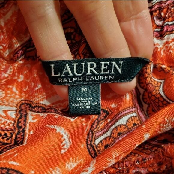 Lauren Ralph Lauren Oretha Paisley print Skirt - Picture 6 of 10